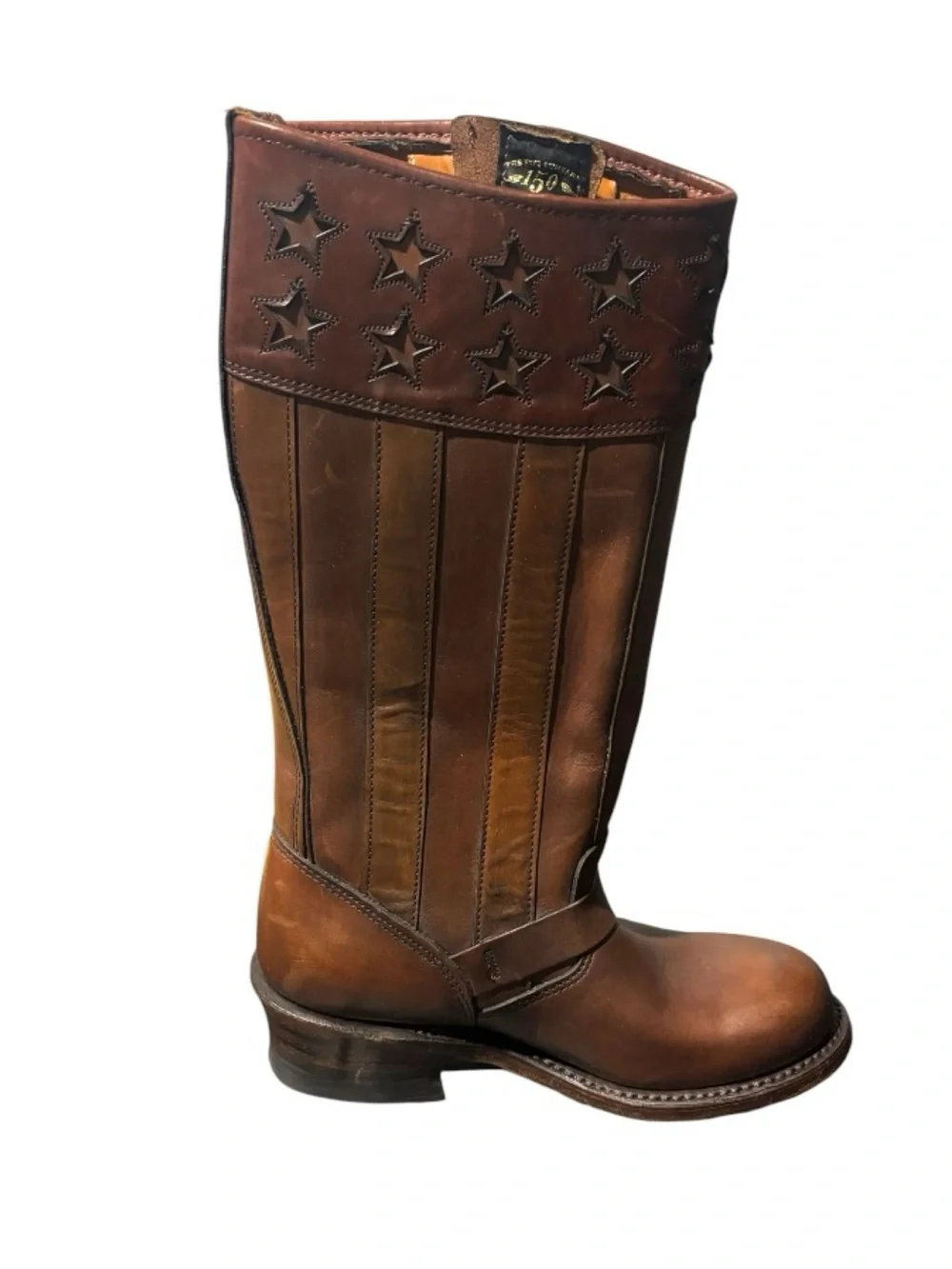 Frye 150th Anniversary Engineer Americana Boots - Picture 8 of 15